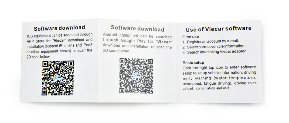 10PCS/Lot Best Quality Viecar 4.0 OBD2 Bluetooth Support All Obdii Protocols for Andriod & Ios Phone with Head up Hud Display