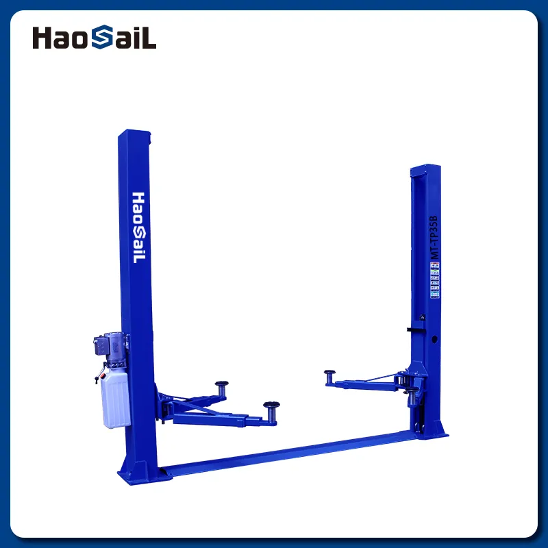 2 Post Car Lift/Hydraulic Car Lift with 4 Tons Lifting Capacity