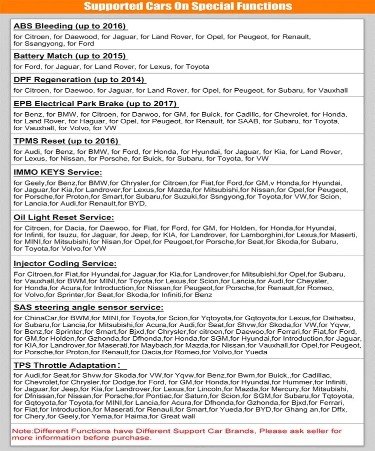 Ancel X6 OBD2 Automotive Scanner WiFi Bt Full Systems Code Reader ABS Airbag Oil Epb DPF Reset OBD Car Diagnostic Tool