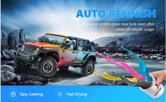 Anti-Corrosion Spray Application Method 2K Spray Acrylic Auto Solid Car Refinish Bus Paints Good Feedbacks From Clients