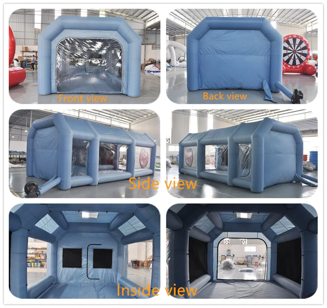 Auto Painting Equipment Inflatable Car Workstation Spray Booth Car Paintbooth