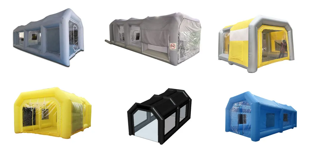 Auto Painting Equipment Inflatable Car Workstation Spray Booth Car Paintbooth