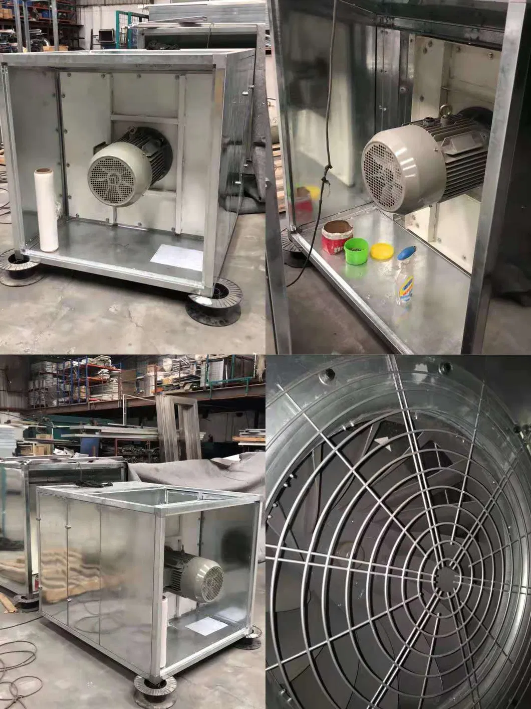 CE Approved Diesel Heating System Car Spray Paint Booth