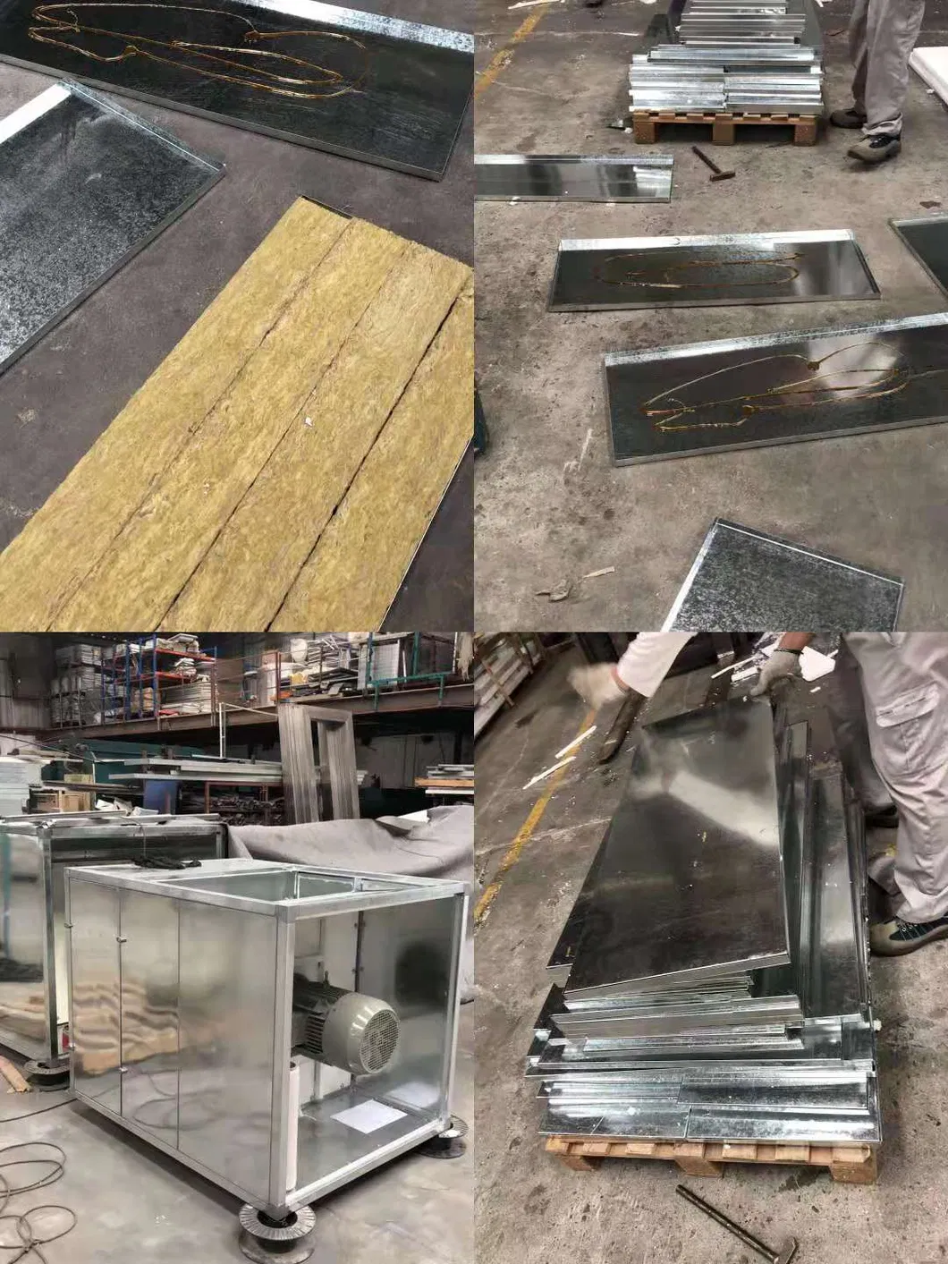 CE Approved Diesel Heating System Car Spray Paint Booth