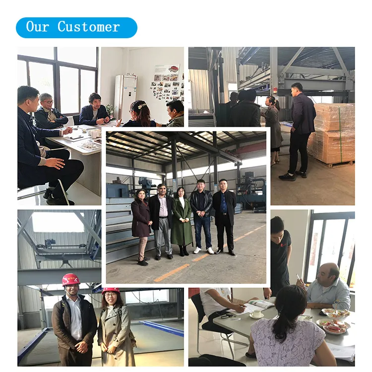 Cheaper Four Post Car Parking Lift with Loaded 3500kgs