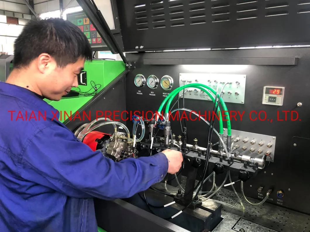 Common Rail System Test Bench Cr3000A-708 Crs708 Eui Eup Heui Testing 6 Injectors Testing Cr Pump Cat320d C7 C9 Qr Coding