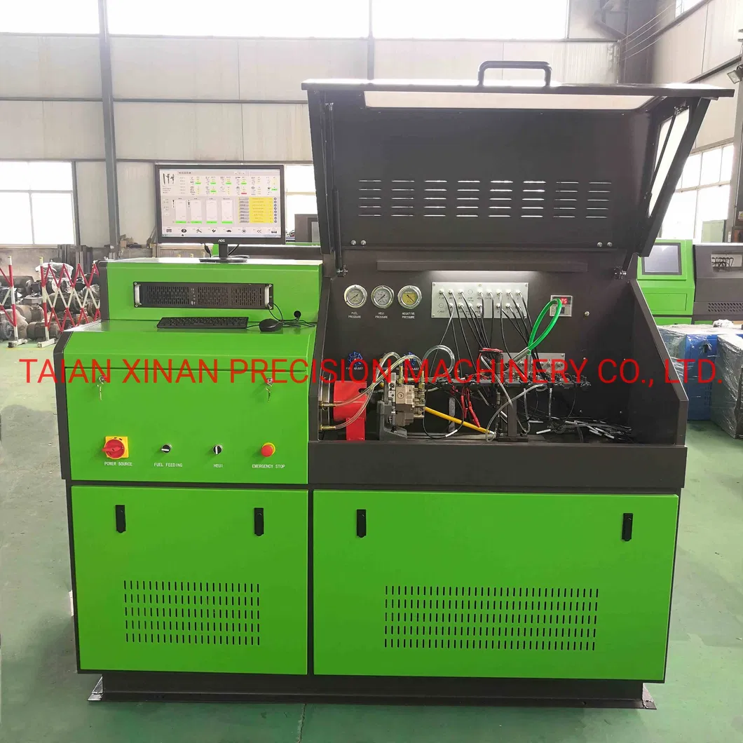 Common Rail System Test Bench Cr3000A-708 Crs708 Eui Eup Heui Testing 6 Injectors Testing Cr Pump Cat320d C7 C9 Qr Coding