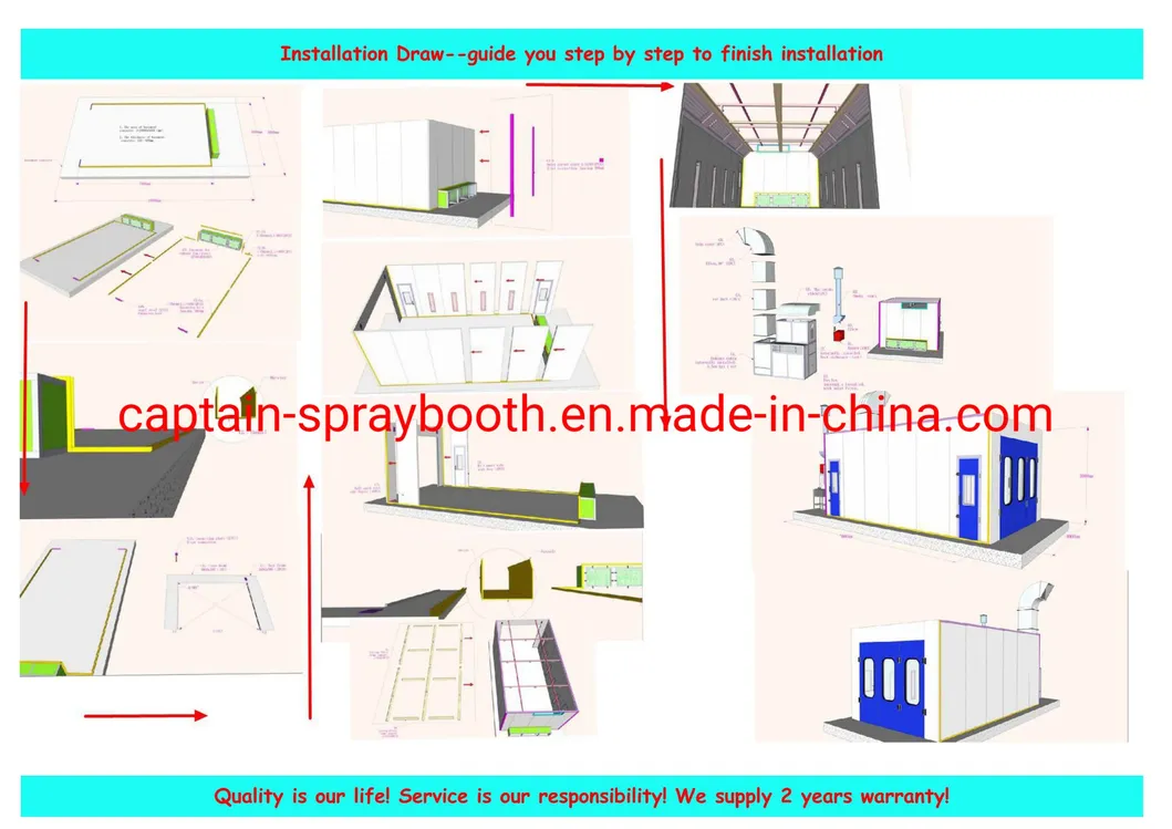 Customize Spray Booth/ Garage Chamber/Paint Booth