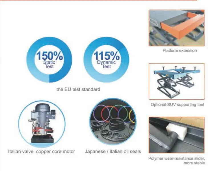 Customized Auto Shop Small Platform Scissor Lift for Sale