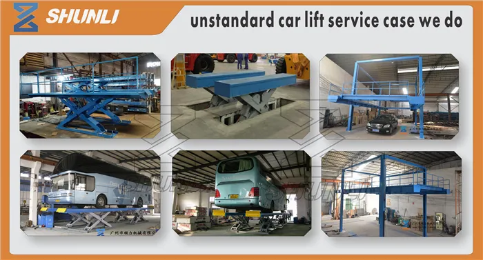Double Level Scissor Lift for Four Wheel Alignment (SHL-Y-J-40DL)