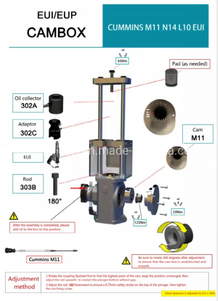 Eus3800 with Nt1400 Cam Box Eui Eup Test Bench/ Hpi Pump Test Bench X15, Q60