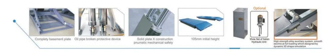 Factory for Workshop Hydraulic Four Post Car Lift with Ce for Sale