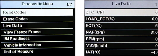 Foxwell Nt204 OBD2 Can Diagnostic Tool Fault Code Reader Multi-Languages Available