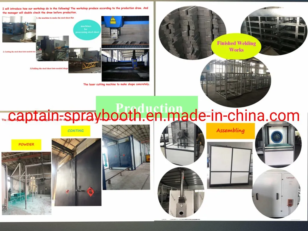 High Qualtity Captain Spray Painting Booth