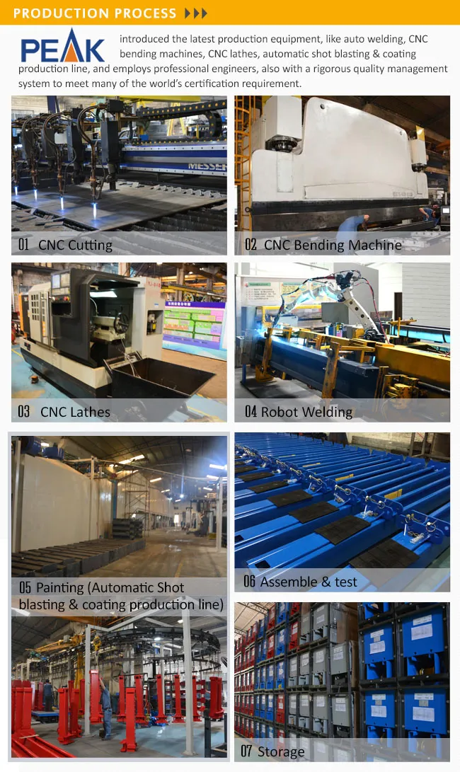 High Safety Stationary Two Post Lift with CE (211SAC)