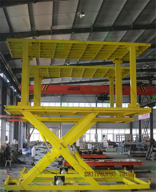 Hydraulic Double Platform Lift for Car Parking
