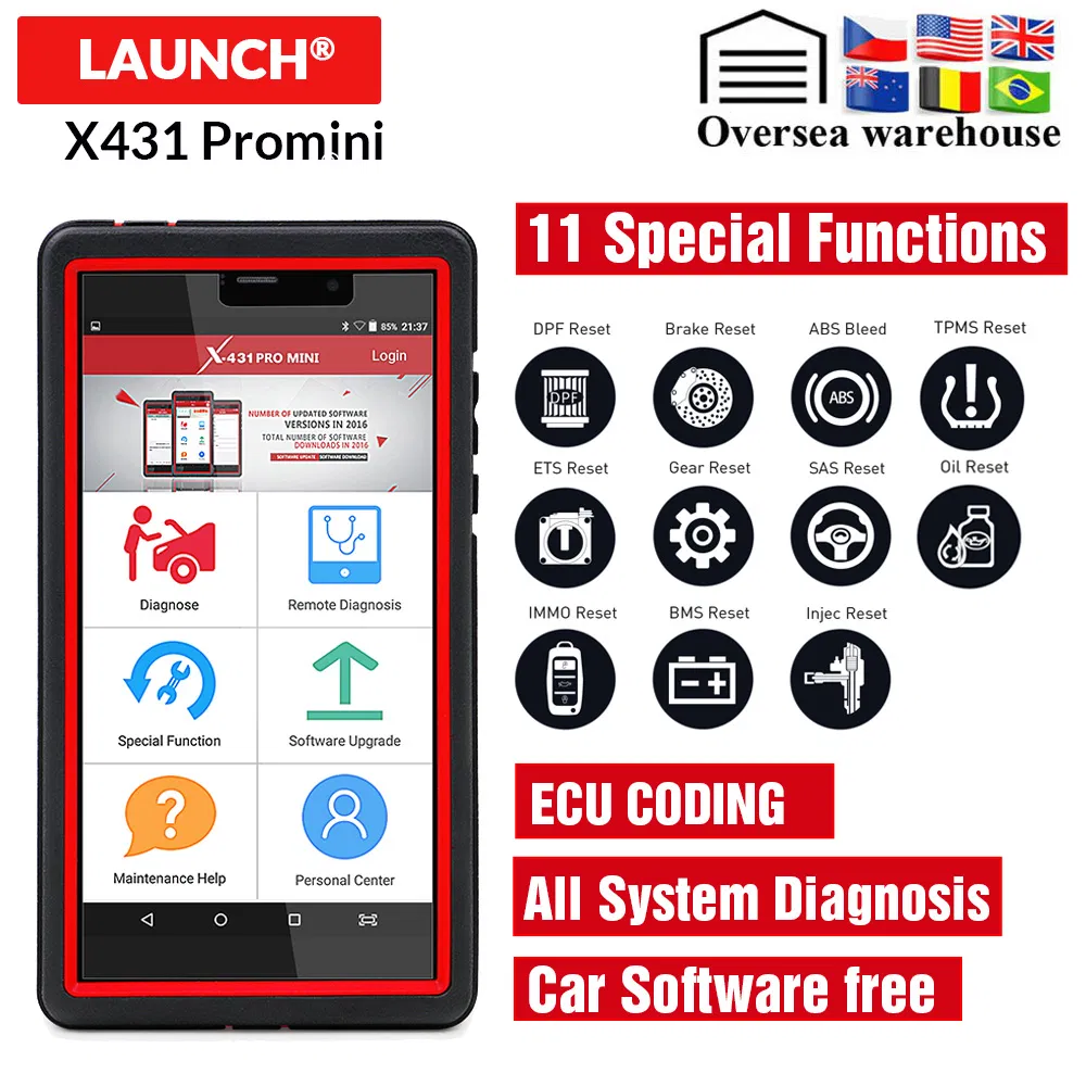 Launch X431 Promini Auto Diagnostic Tools X431 Scanner Free Update