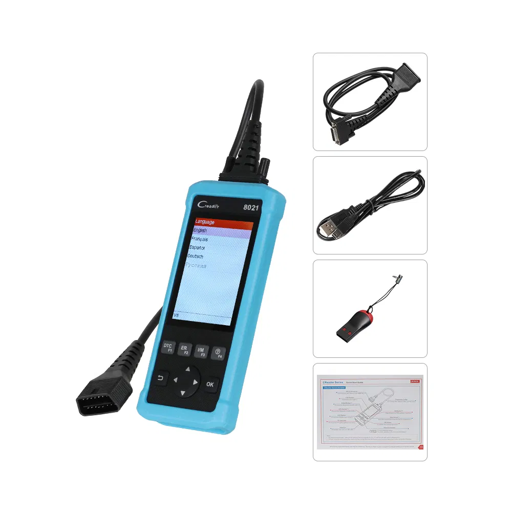 Newest Launch Creader 8021 Code Reader Cr8021 Diagnostic Scanner Tool Meet All OBD/Eobd Protocols Free Update