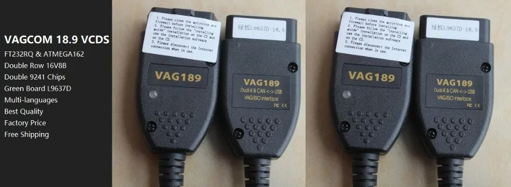 OBD2 Focom Mini USB Interface for Ford VCM VCM Device OBD Diagnostic Cable Connetor