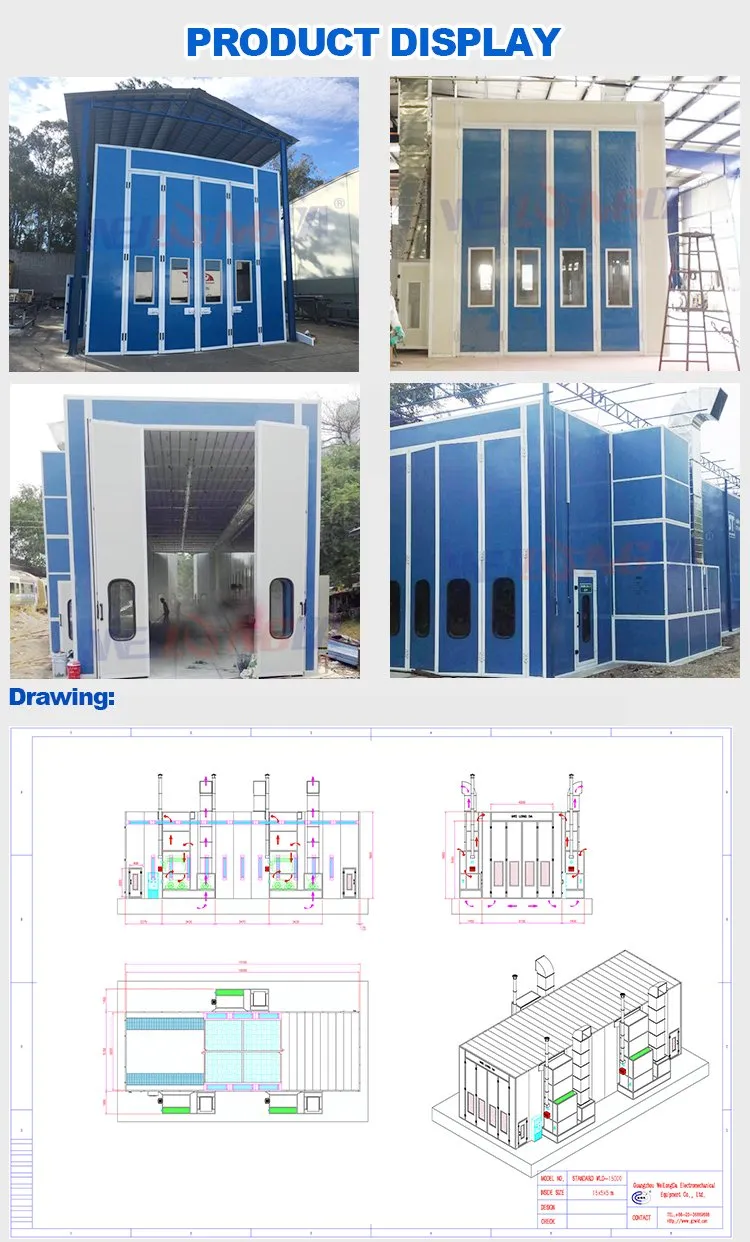 Wld15000 Truck Bus Paint Oven Ce